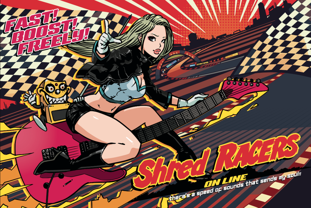 Watch Japanese Technical Guitarists Face Off In Shred Racer Online F2 Livestream September 26th