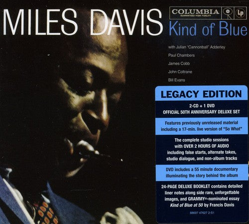 Davis, Miles: Kind of Blue: 50th Anniversary Legacy Edition/+DVD