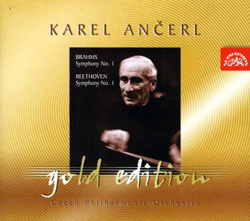 Brahms / Beethoven / Ancerl / Czech Phil Orch: Ancerl Gold Edition 9: Symphony 1 C minor & C Major