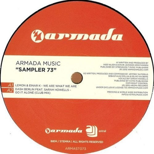 Armada Music Sampler 73: Armada Music Sampler 73