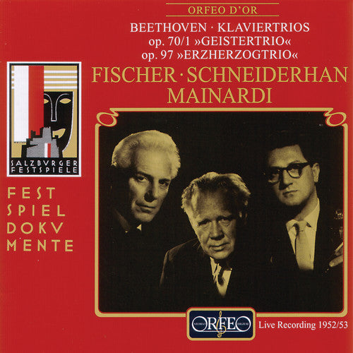 Beethoven / Fischer / Schneiderhan / Mainardi: Piano Trios