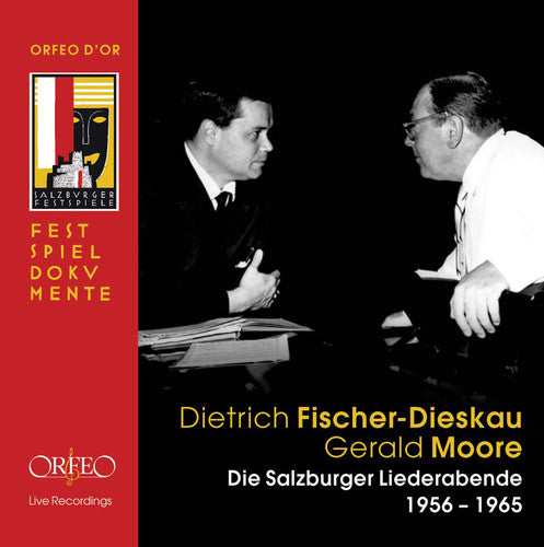 Schubert / Schumann / Fischer-Dieskau / Moore: Salzburger Liederabende 1956-1965