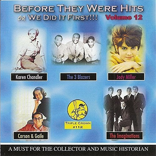 Before They Were Hits 12 (25 Cuts) / Various: Before They Were Hits 12 (25 Cuts) / Various