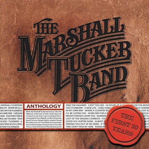 Tucker, Marshall: Anthology: The First 30 Years