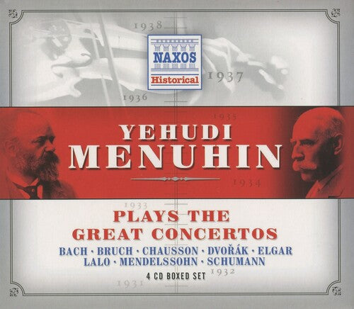 Menuhin Plays Great Concertos: Menuhin Plays Great Concertos