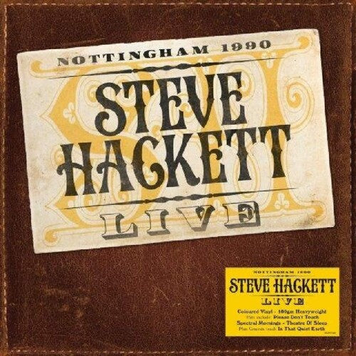 Hackett, Steve: Live