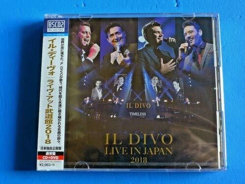 Il Divo: Live at the Budokan 2018 (Japanese 2 CD Set)