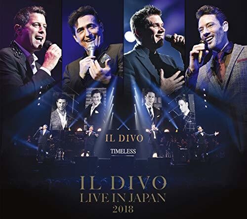 Il Divo: Live at the Budokan 2018 (Japanese 2 CD + DVD Set)