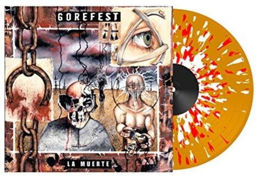 Gorefest: La Muerte (140gm Orange w/ White/Red Splatter Vinyl)