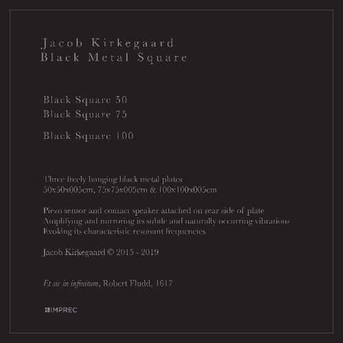 Kirkegaard, Jacob: Black Metal Square