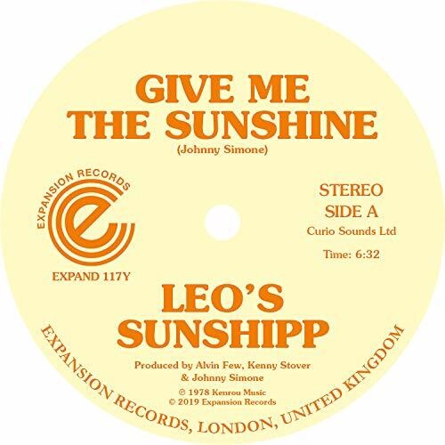 Leo's Sunshipp: Give Me The Sunshine