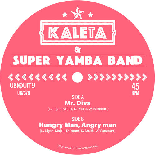 Kaleta & Super Yamba Band: Mr. Diva / Hungry Man Angry Man