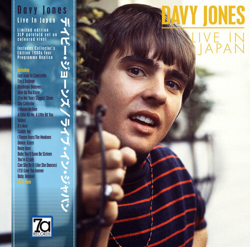 Jones, Davy: Live In Japan (Red, White & Blue Vinyl)