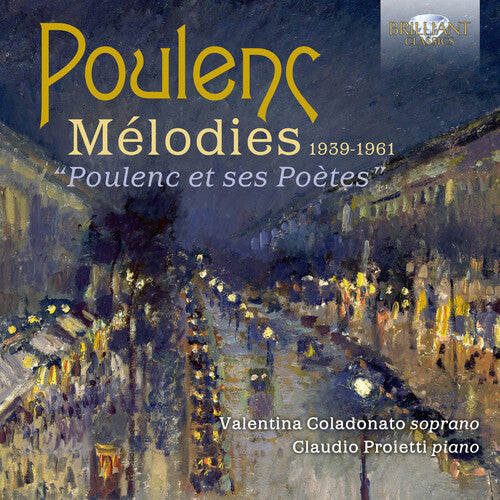 Poulenc / Coladonato / Proietti: Melodies 1939-1961