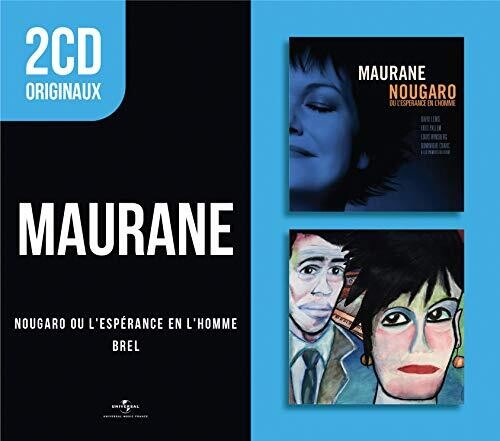 Maurane: 2 CD Originaux : Nougaro Ou L'Esperance En L'Homme / Brel