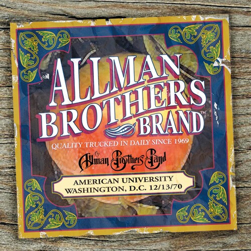 Allman Brothers Band: American University Washington D.C.12-13-70