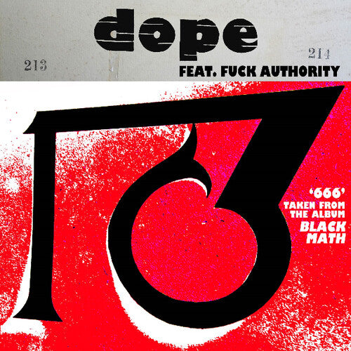 Dope / Fuck Authority: 666 / 1381