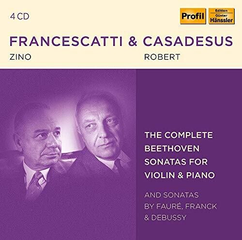 Beethoven / Francescatti / Casadesus: Sonatas for Violin & Piano