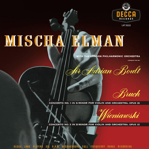 Elman, Mischa: Bruch & Wieniawski Concertos