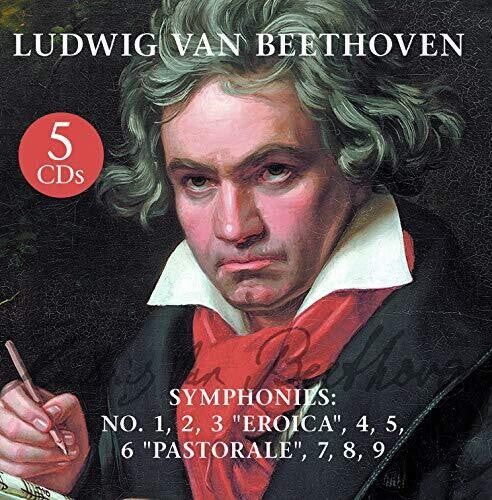 Beethoven: Symphonies: No.1,2,3 Eroica, 4,5,6 Pastorale,7,8,9