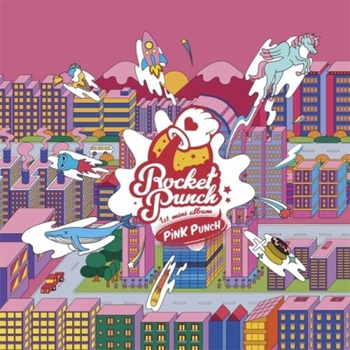 Rocket Punch: Pink Punch (Incl 80pg, Photocard, Pop-Up Card + Sticker)