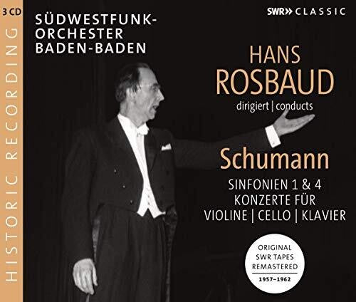 Schumann / Sudwestfunk-Orchester Baden-Baden: Rosbaud Conducts Schumann