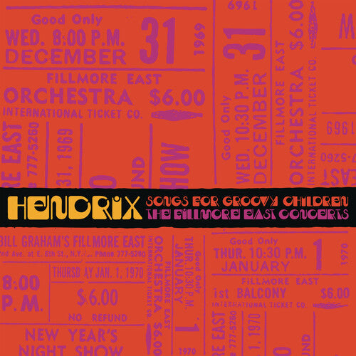 Hendrix, Jimi: Songs For Groovy Children: The Fillmore East Concerts