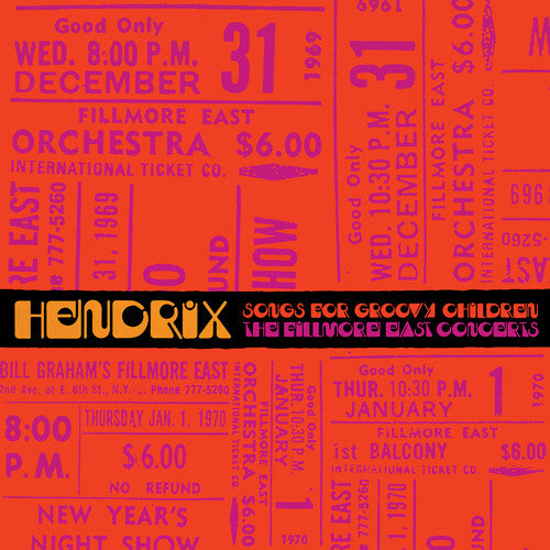 Hendrix, Jimi: Songs For Groovy Children: The Fillmore East Concerts