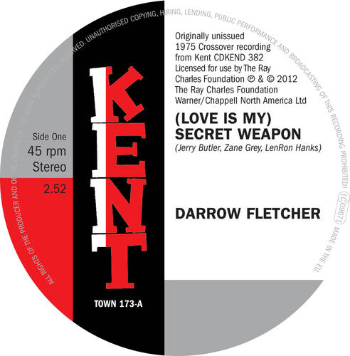Fletcher, Darrow: (Love Is My) Secret Weapon / It's No Mistake