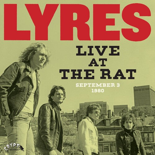 Lyres: Live At The Rat September 3 1980