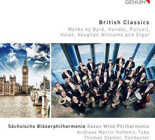 Byrd / Sachsische Blaserphilharmonie / Hofmeir: British Classics