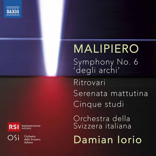 Malipiero / Iorio / Orch Della Svizzera Italiana: Symphony 6