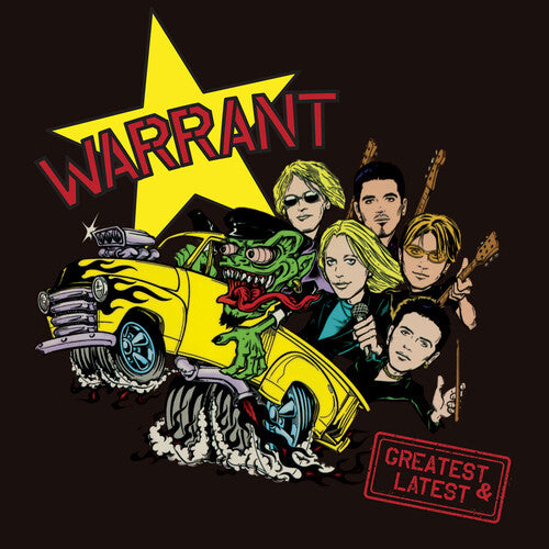 Warrant: Greatest & Latest - Limited Edition Cherry Splatter Vinyl