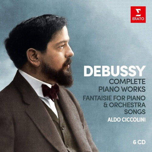 Ciccolini, Aldo: Debussy: Complete Piano Works; Fantaisie for piano & orchestra, Songs