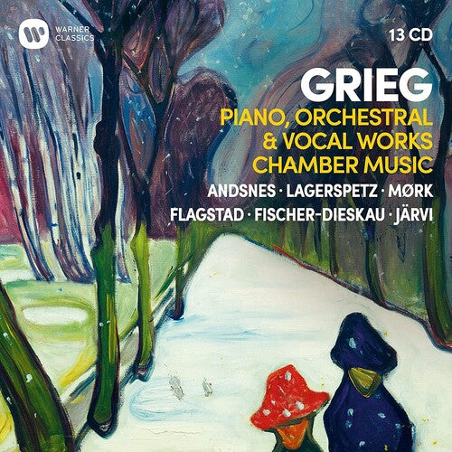 Andsnes, Leif Ove / Lagerspetz, Juhani / Mork, Truls: Grieg: Piano, Orchestral & Vocal Works, Chamber Music (13CD)