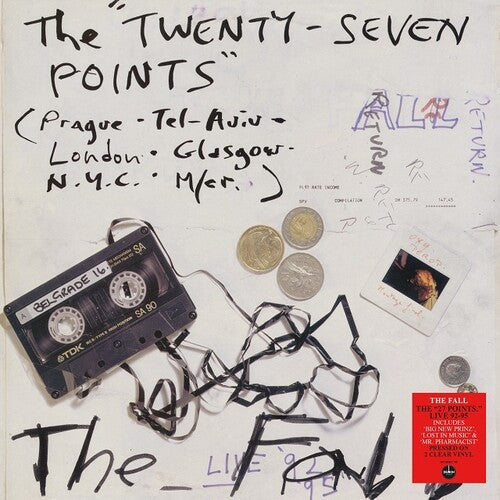 Fall: Twenty-Seven Points: Live 92-95 [140-Gram Clear Vinyl]