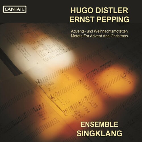 Distler / Ensemble Singklang: Advents / Und Weihnachtsmotette