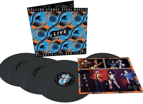 Rolling Stones: Steel Wheels Live: Atlantic City New Jersey (4LP Black 180gm Vinyl)