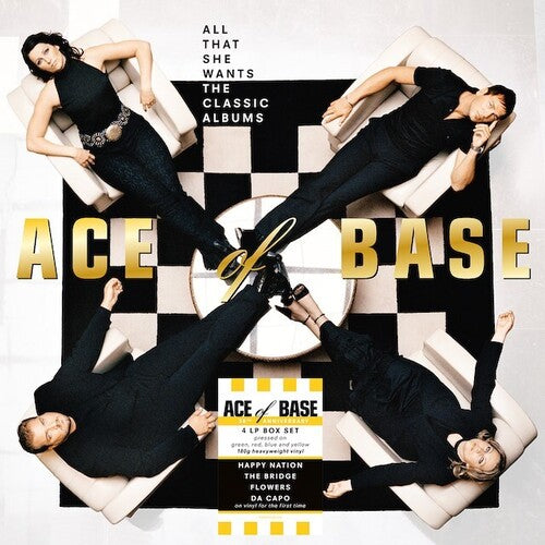Ace of Base: All That She Wants: The Classic Albums [180-Gram Green, Red, Blue & Yellow Colored Vinyl]