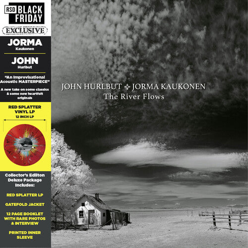 Hurlbut, John / Kaukonen, Jorma: The River Flows Vol. 1 (Red Splatter)