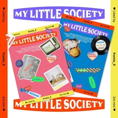 Fromis 9: My Little Society (Random Cover) (incl. 72pg Photobook, Mini Card, 2pc Photocard + Sticker)