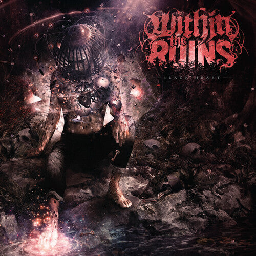 Within the Ruins: Black Heart (Opaque Apple Red & Opaque Silver Vinyl)