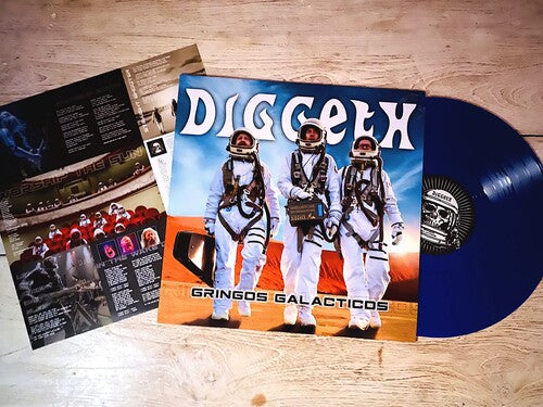 Diggeth: Gringo Galacticos (Blue Metallic Vinyl)