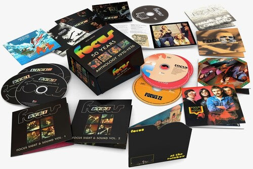 Focus: 50 Years Anthology 1970-1976 (9CD+2DVD PAL Region 0)