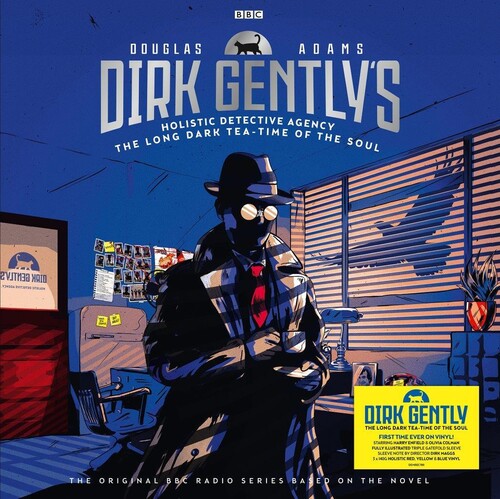 Adams, Douglas: Dirk Gently: The Long Dark Tea-Time Of The Soul [140-Gram Red, Blue & Yellow Colored Vinyl]