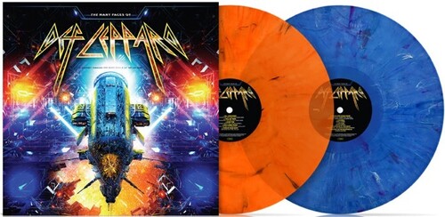 Many Faces of Def Leppard / Various: Many Faces Of Def Leppard / Various (Ltd Double Gatefold 180gm Blue & Orange Marble Vinyl)