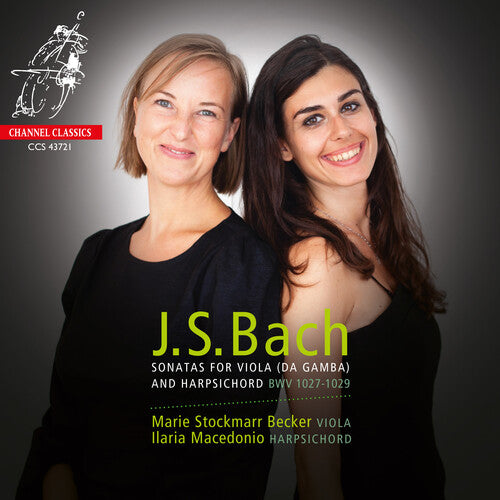 Becker, Marie Stockmarr / Macedonio, Ilaria: Bach: Sonatas for Viola (da Gamba) and Harpsichord BWV 1027-1029