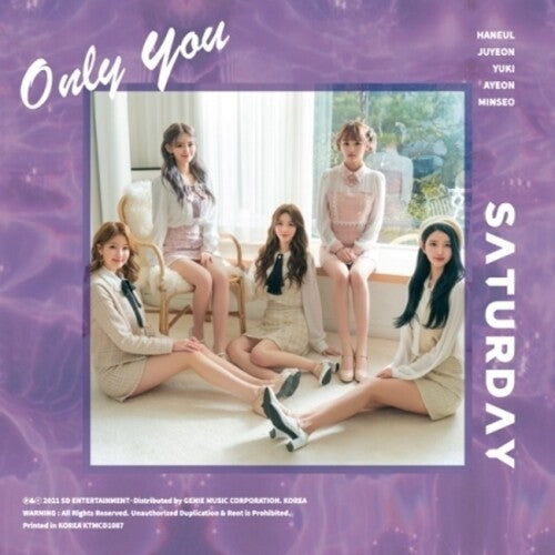 Saturday: Only You (incl. Booklet, Photocard, Lenticular Photo + Removable Sticker)