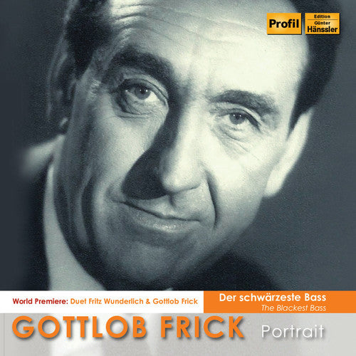 Gottlob Frick Portrait / Various: Gottlob Frick Portrait