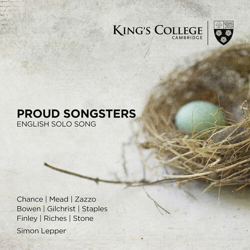 Proud Songsters: English Solo Song: Proud Songsters: English Solo Song